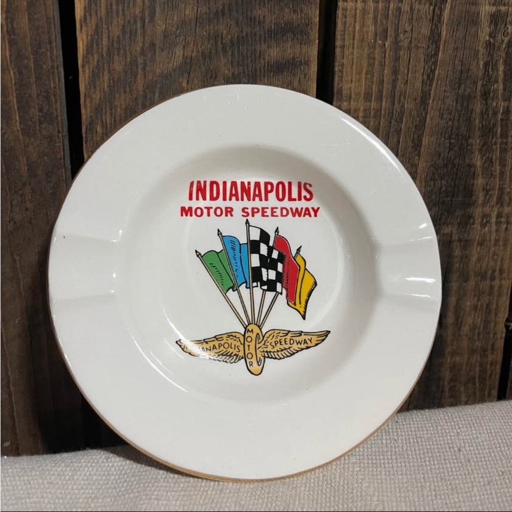 Vintage Indianapolis Motor Speedway Ashtray